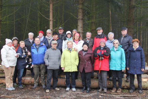 Wanderung in Gallspach am 25. Jänner